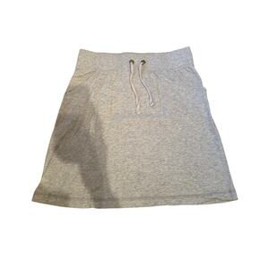 MERONA Gray 100% Cotton Mini Skirt Size Small